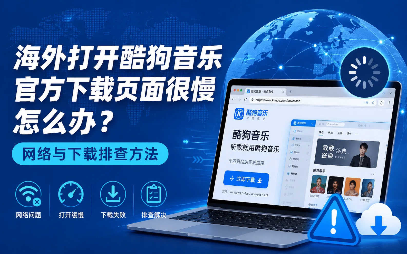海外酷狗下载慢